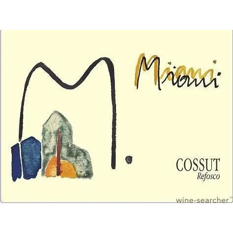 2021 Miani 'Cossut' Refosco Colli Orientali del Friuli, Friuli-Venezia Giulia