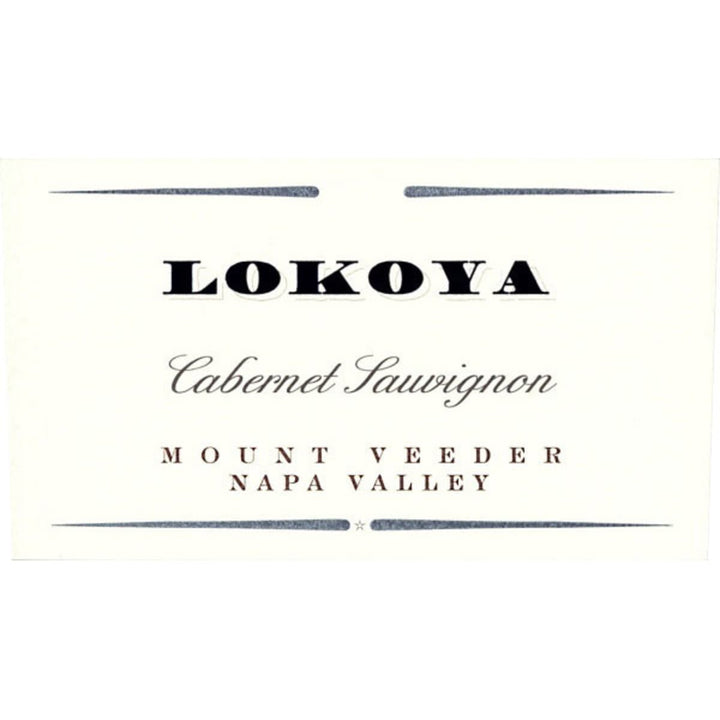 2019 Lokoya Winery Mount Veeder Cabernet Sauvignon