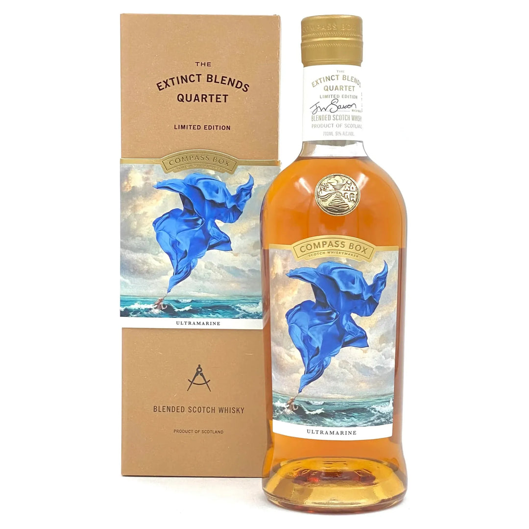 Compass Box The Extinct Blend Quartet Limited Edition 'Ultramarine' Blended Scotch