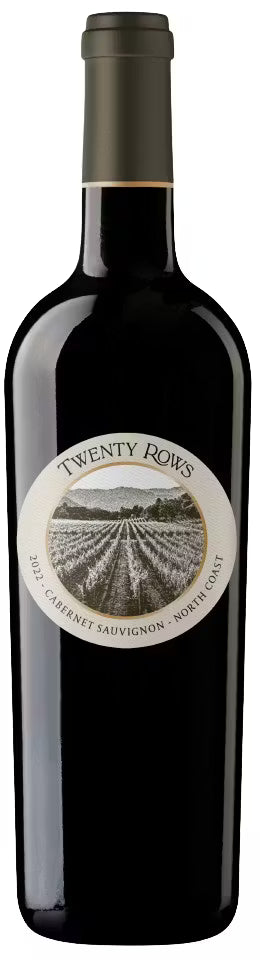 Twenty Rows North Coast Cabernet Sauvignon, 2022 – Mandara Wine