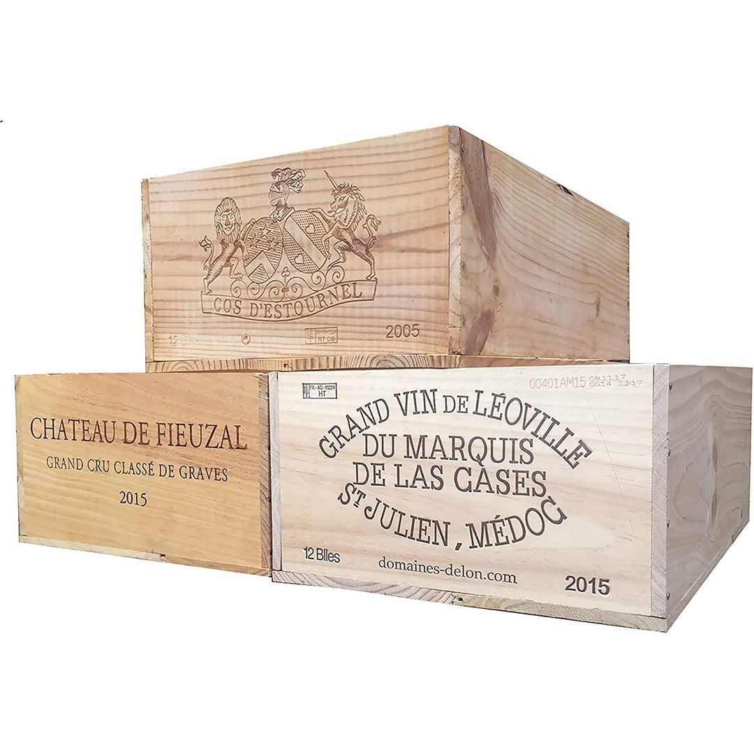 Various Size Wood Wine Crate