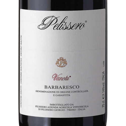 2019 Giorgio Pelissero Vanotu Barbaresco