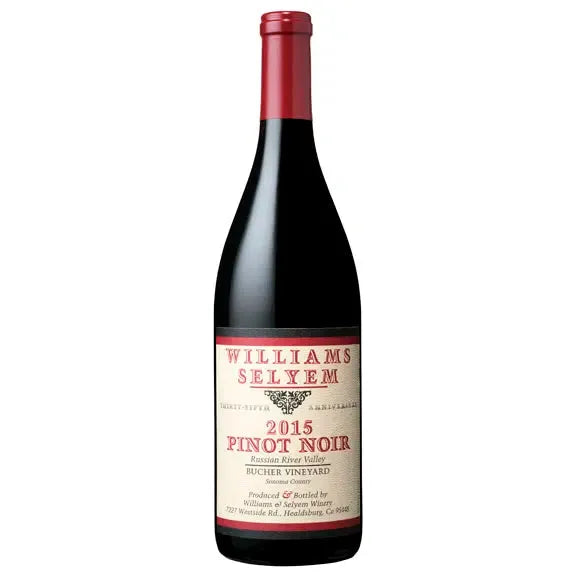 2015 Williams Selyem Bucher Vineyard Pinot Noir Russian River Valley
