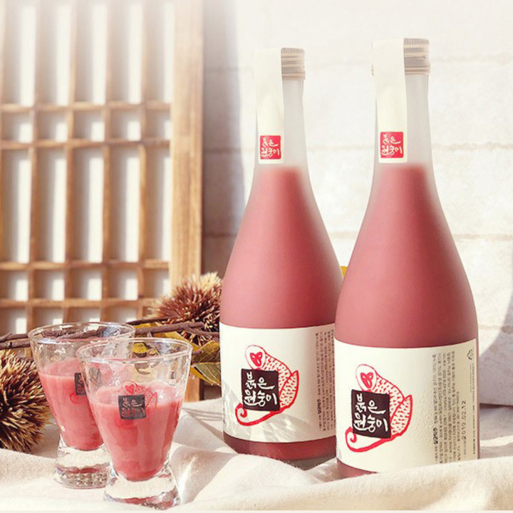 Red Monkey Makgeolli (375ml) - Rice Wine 붉은 원숭이 막걸리