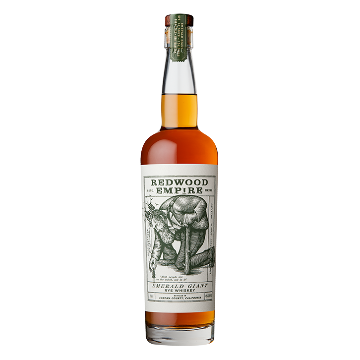 Redwood Empire Emerald Giant Rye Whiskey