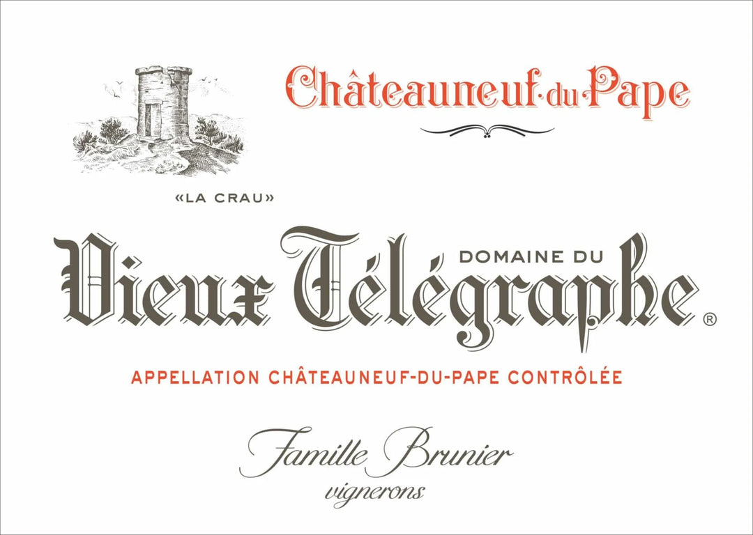 2015 Domaine du Vieux Telegraphe Chateauneuf-du-Pape La Crau