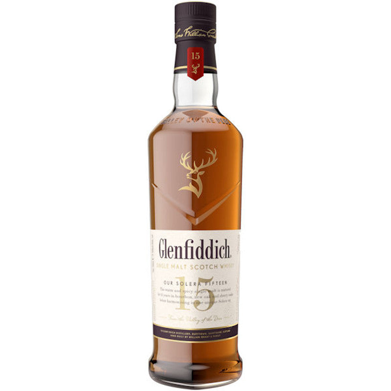 Glenfiddich Our Solera 15 Year Old Single Malt Scotch Whisky