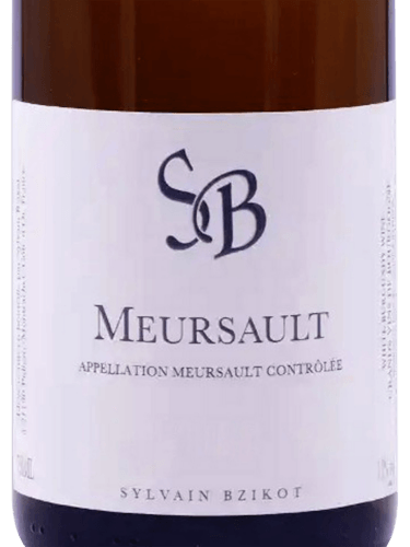 2022 Sylvain Bzikot Meursault