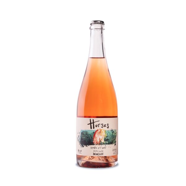 2022 Macari Vineyards 'Horses' Sparkling Cabernet Franc Rose, North Fork of Long Island