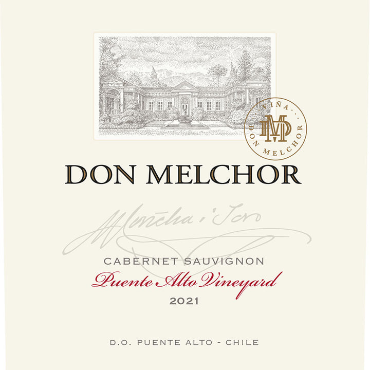 Vina Don Melchor Cabernet Sauvignon Puente Alto Puente Alto Vineyard 2021