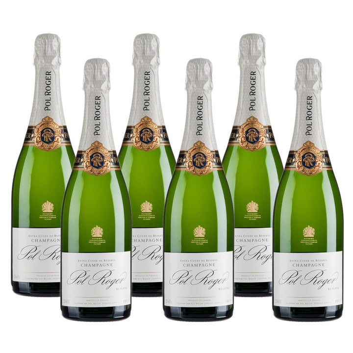 Pol Roger Reserve Brut Champagne "White Label"  NV
