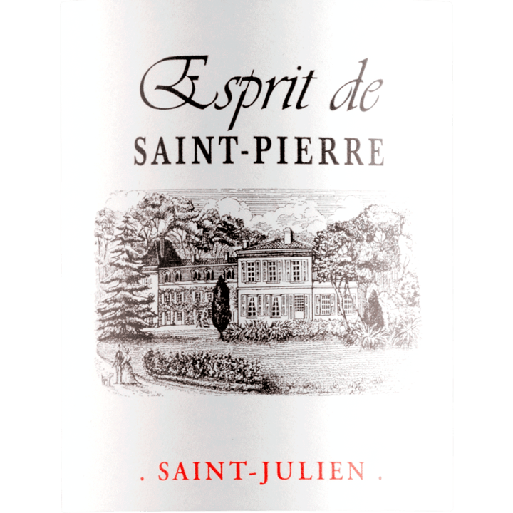 Chateau Saint-Pierre 'Esprit de Saint-Pierre,' Saint-Julien, 2016