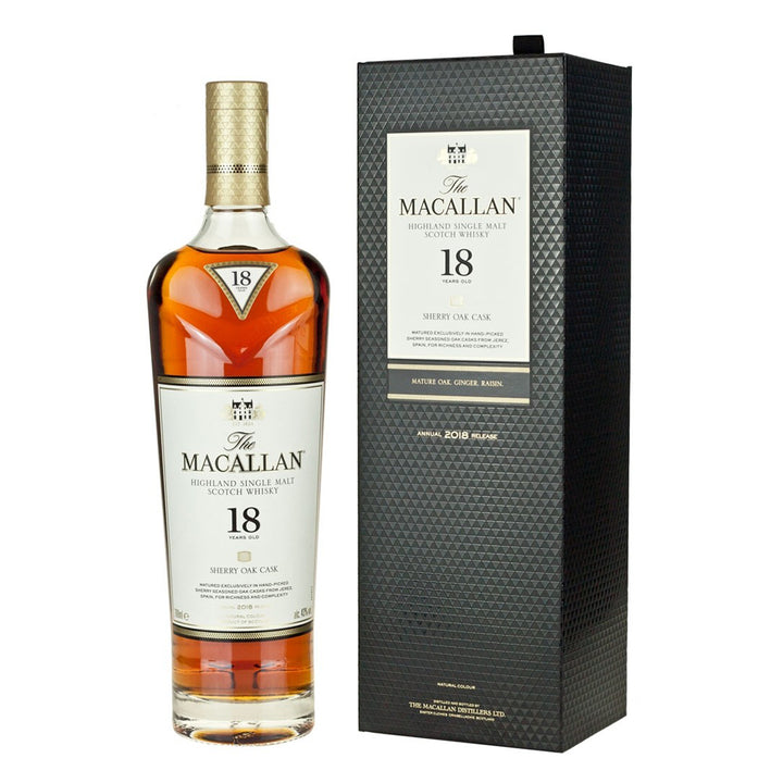 The Macallan 18 Year Old Sherry Oak Single Malt