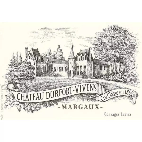 Chateau Durfort-Vivens Les Plantes, Margaux, 2019