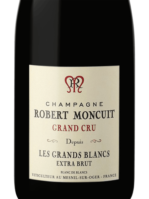 Robert Moncuit 'Les Grands Blancs' Blanc de Blancs Extra Brut, Champagne