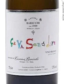 Cascina Baricchi Timorasso Ca Va Sans Dire 2016