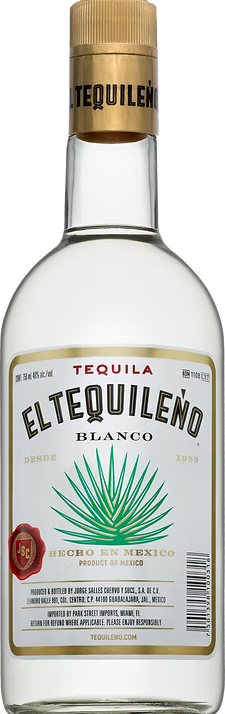 El Tequileno Blanco Tequila
