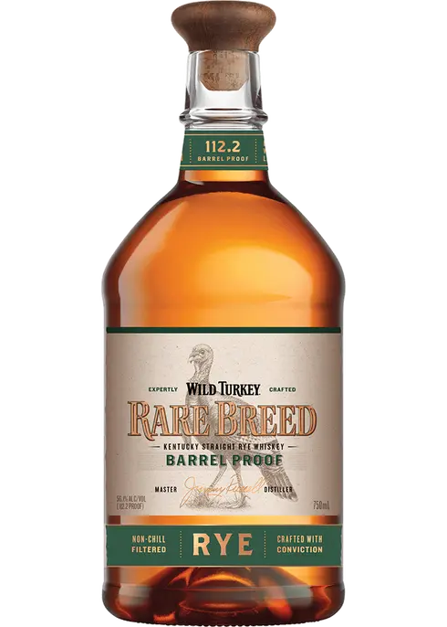 Wild Turkey Rare Breed Barrel Proof Kentucky Straight Rye Whiskey