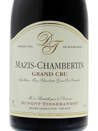 2005 Domaine Dupont-Tisserandot Mazis-Chambertin Grand Cru