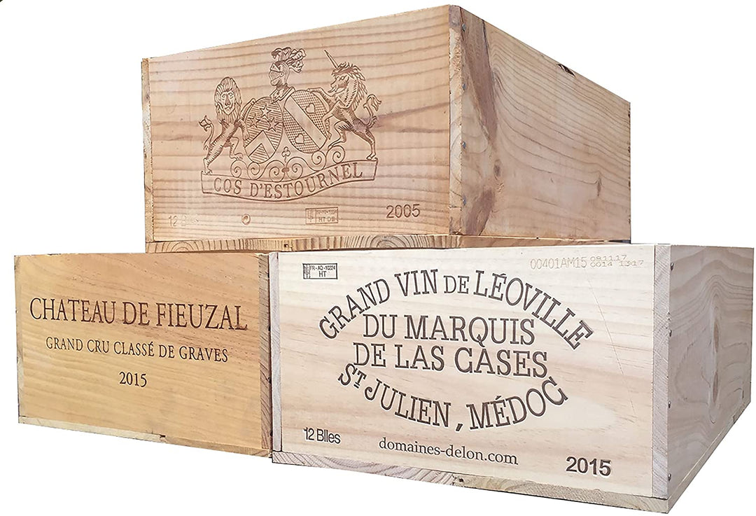 Various Size Wood Wine Crate