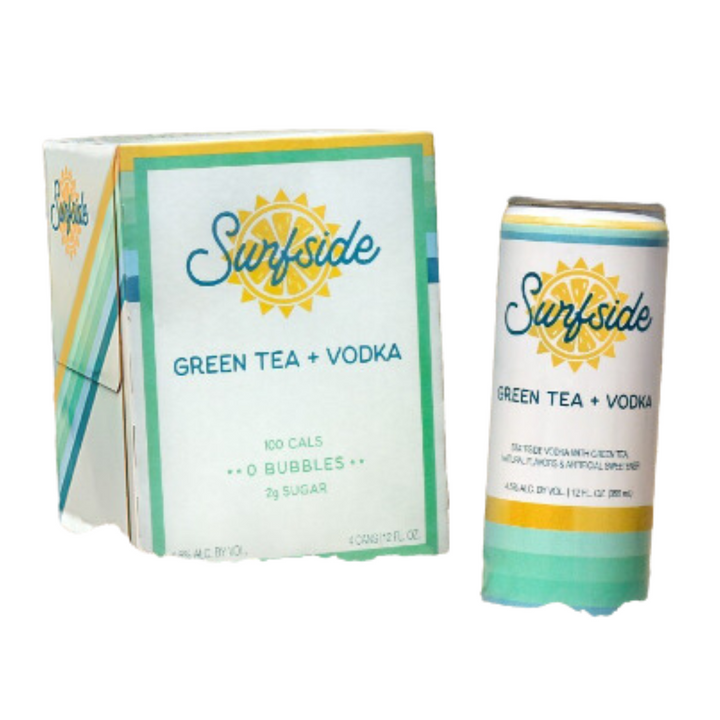 Surfside 4pk Green Tea + Vodka