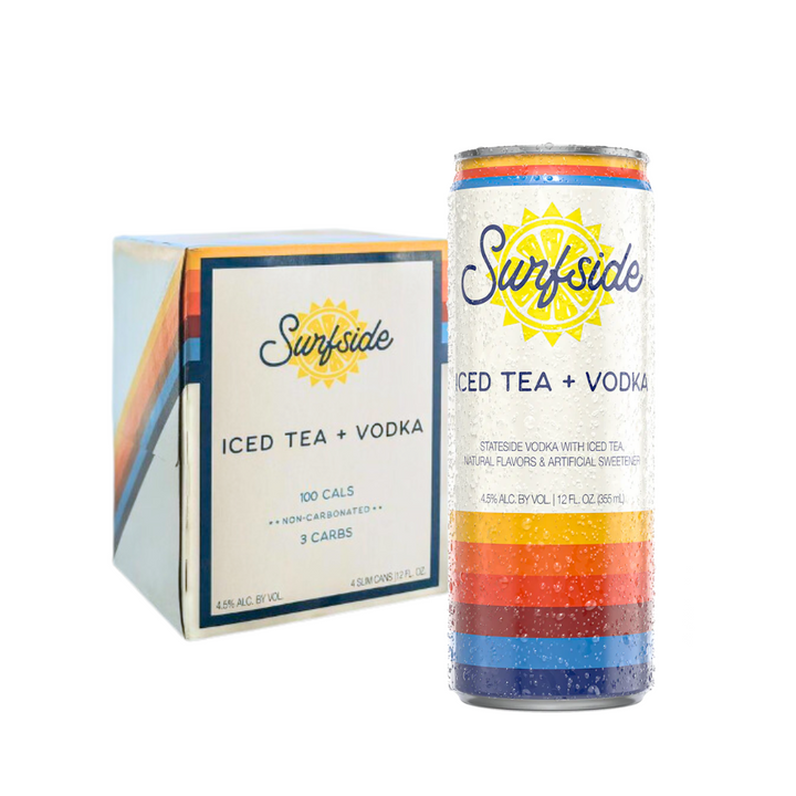 Surfside 4pk Ice Tea  + Vodka