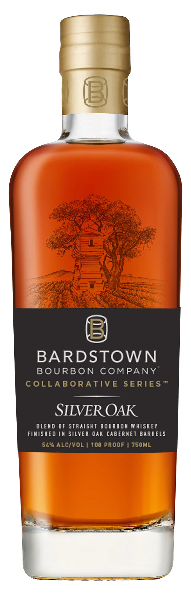 Bardstown Collaborative Series Silver Oak Barrel Blend of Straight Bourbon Whiskey