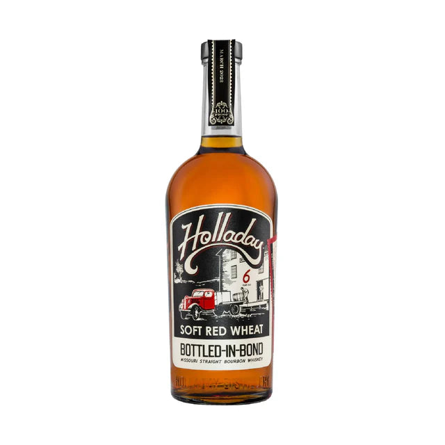 Ben Holladay 'Soft Red Wheat' Bottled in Bond Straight Bourbon Whiskey