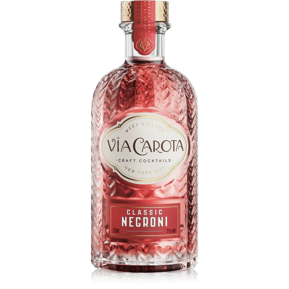 Via Carota Classic Negroni Cocktail (375ml / 4 Craft Cocktails)