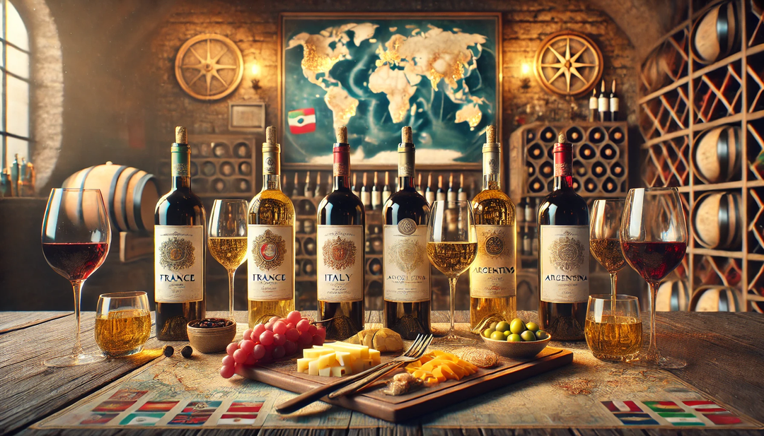 Around the World in 4 Bottles - Guided Tasting Experience with Chris Sachs (DipWSET)