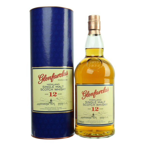 Glenfarclas 12 Year Old Single Malt Scotch Whisky Speyside