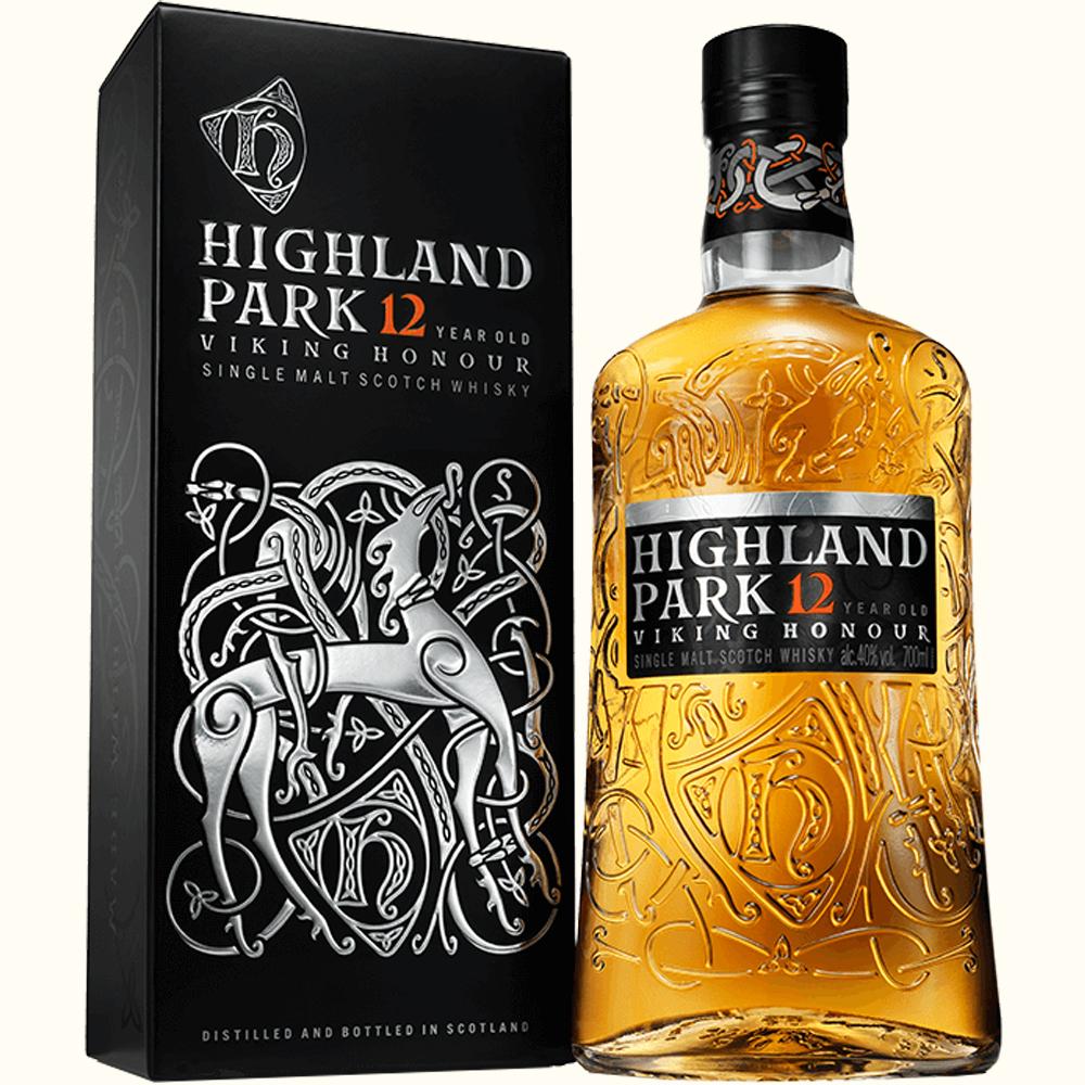 Highland Park 12 Year Old Single Malt Scotch Whisky Orkney, Scotlandj