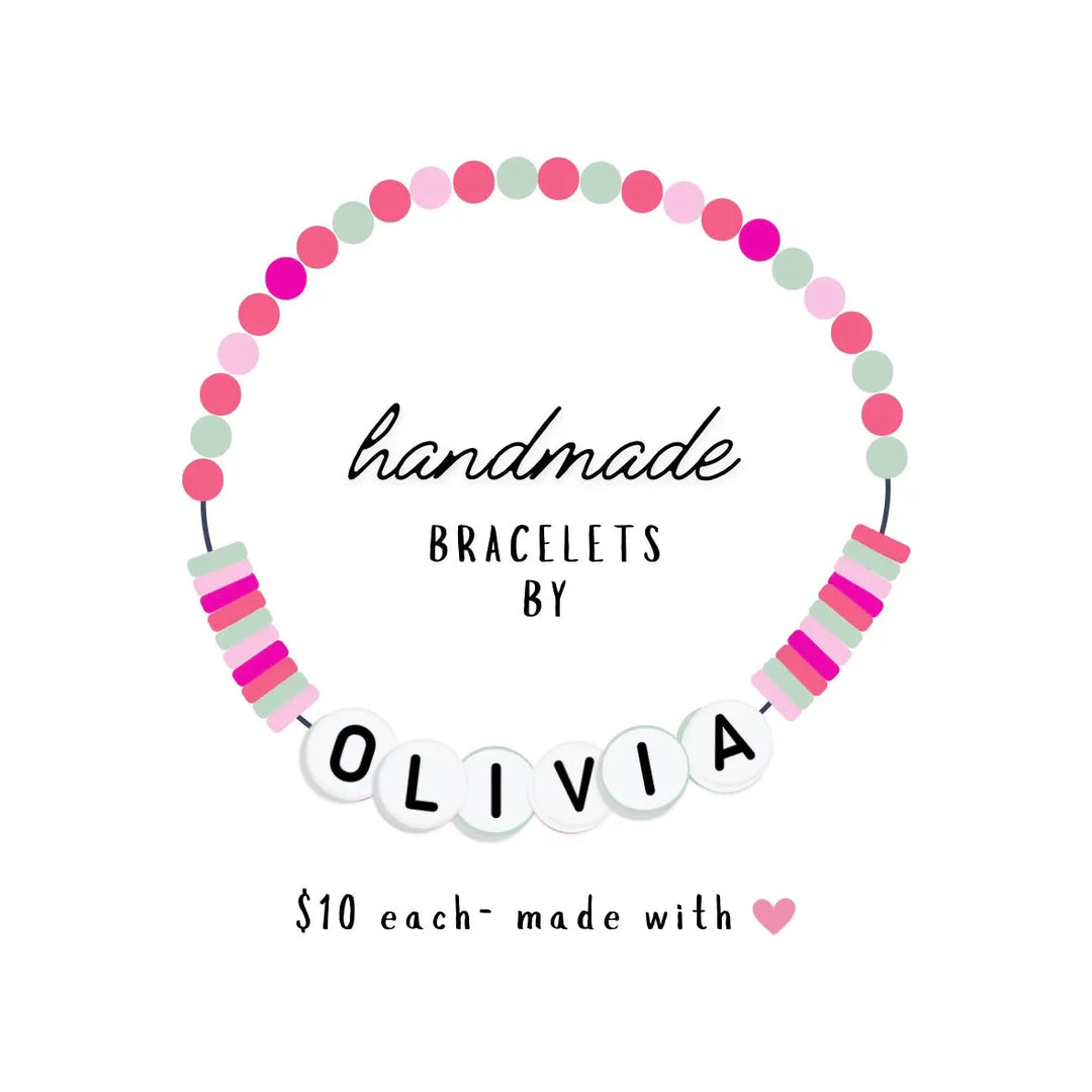 Handmade bracelets by Olivia