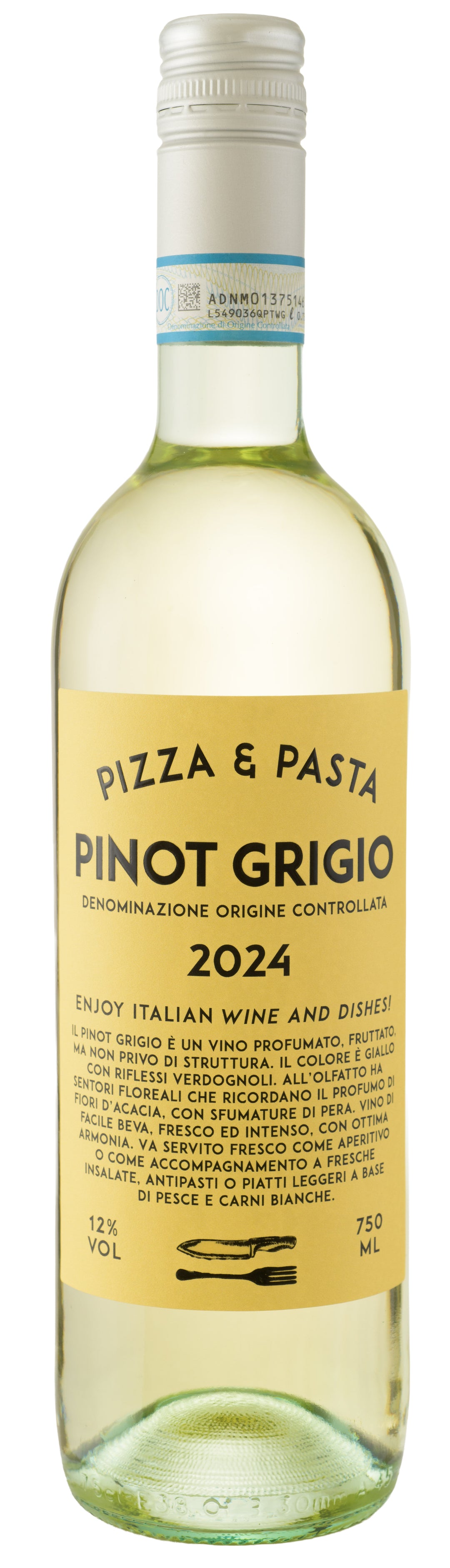Pizza & Pasta Pinot Grigio 2024