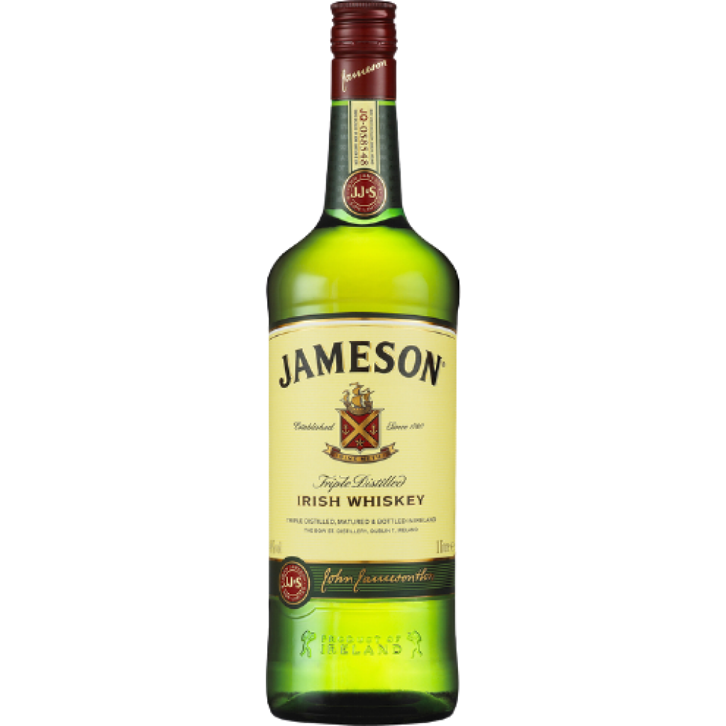 Jameson Blended Irish Whiskey County Cork, Ireland 1 L
