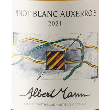 2021 Albert Mann Pinot Blanc Auxerrois