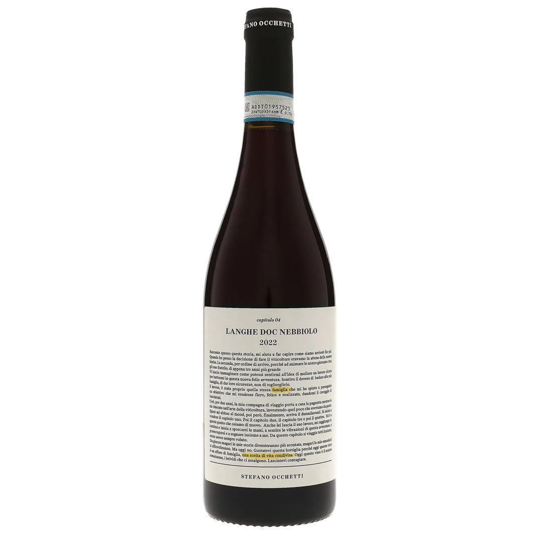 2022 Stefano Occhetti Langhe Nebbiolo.Piedmont