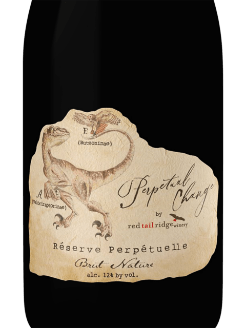 Red Tail Ridge Perpetual Change Reserve Perpetuelle Brut Nature Finger Lakes NV