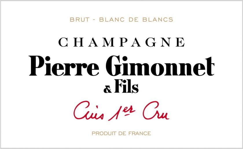 Champagne Pierre Gimonnet et Fils "Cuis" Blanc de Blancs 1er Cru Brut NV