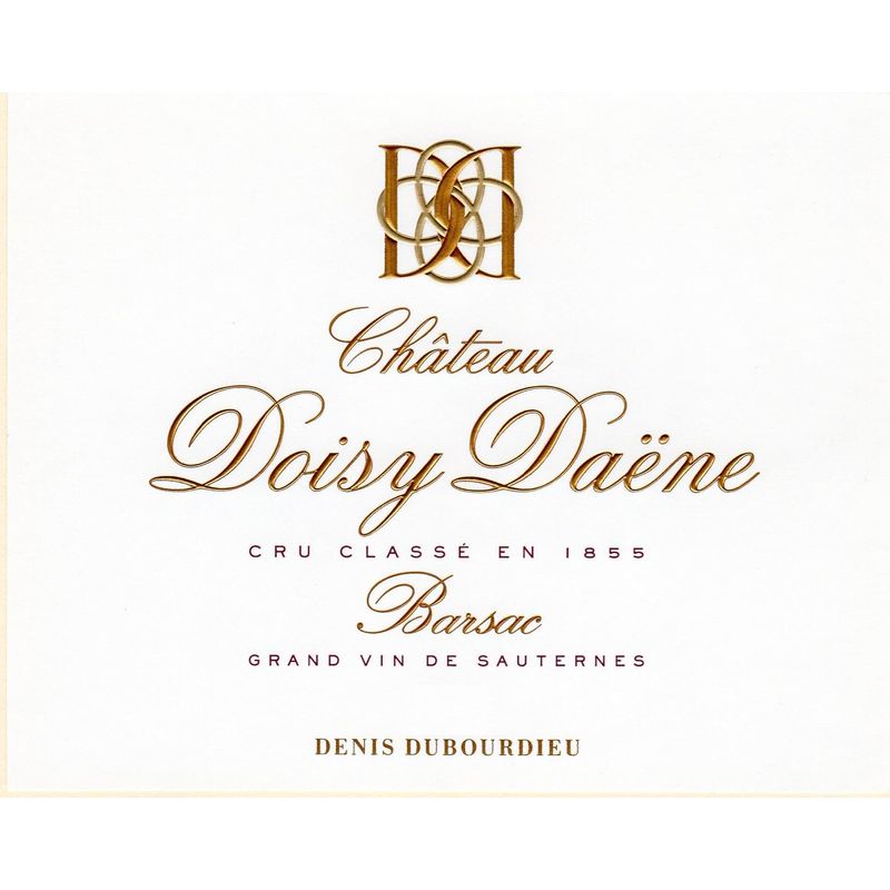 2020 Chateau Doisy Daene Barsac (Sauternes) 375ml  Half Bottle