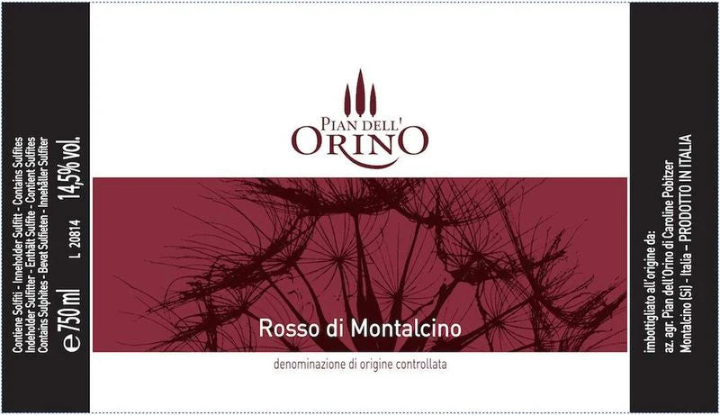 2021 Pian dell'Orino Rosso di Montalcino