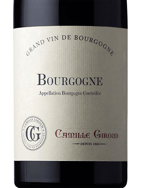 2022 Camille Giroud Bourgogne Pinot Noir