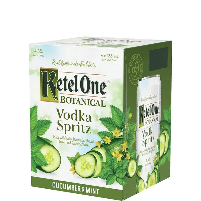 Ketel One Botanical Cucumber & Mint Vodka Spritz (4pk)