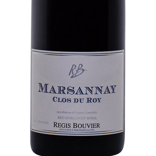 Regis Bouvier Marsannay Clos du Roy Rouge 2018