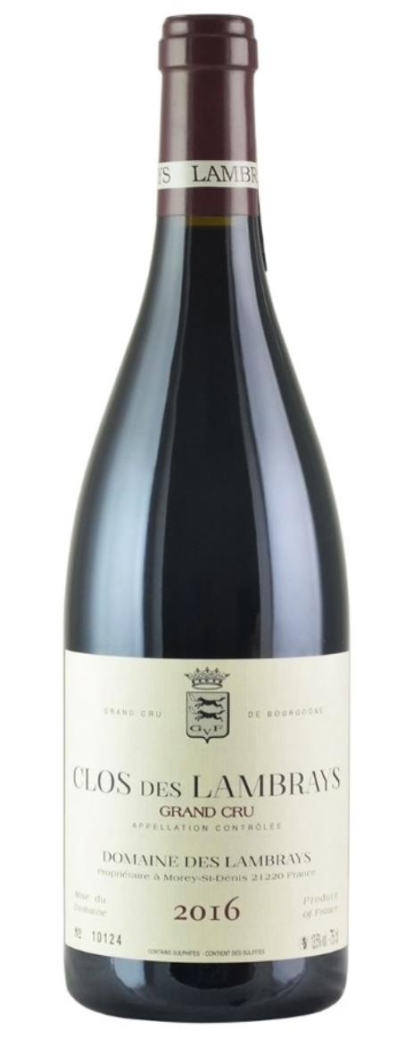 2016 Domaine des Lambrays Clos des Lambrays Grand Cru