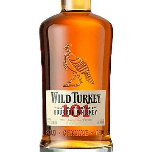 Wild Turkey 101 Proof Kentucky Straight Bourbon Whiskey 1L