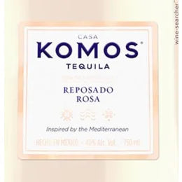 Komos Tequila Reposado Rosa, Jalisco, Mexico