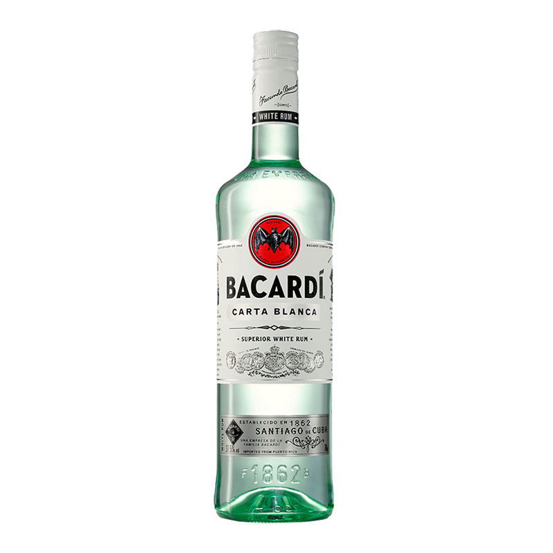 Bacardi Rum 1 liter.