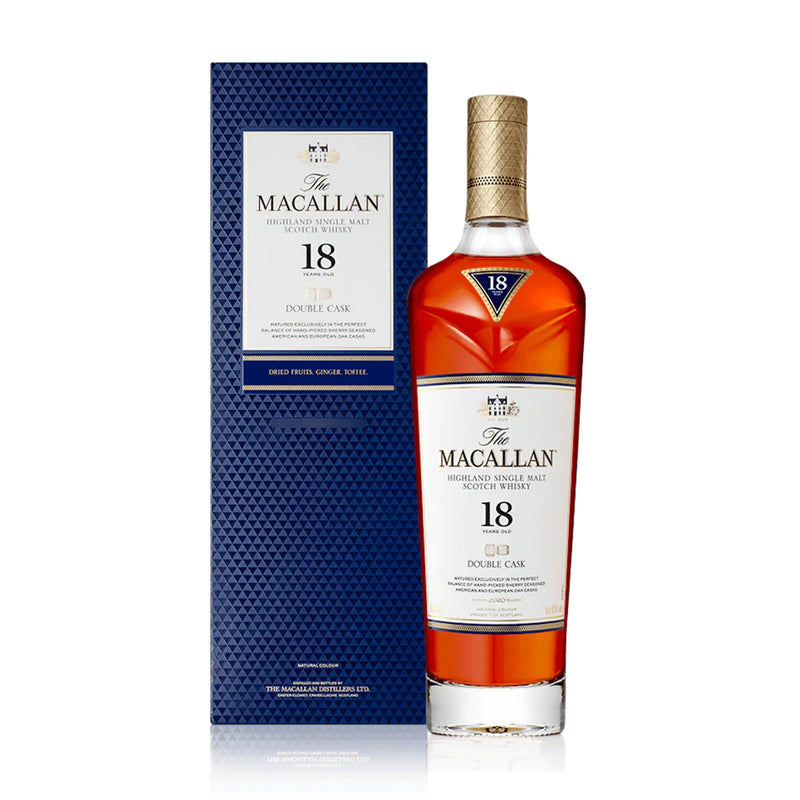 The Macallan, 18 Year Old Double Cask Highland Single Malt Scotch Whisky