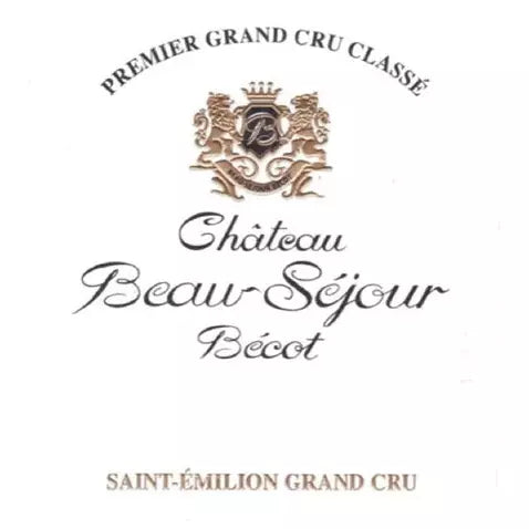 Chateau Beau-Sejour Becot Saint-Emilion Grand Cru, Bordeaux, France, 2019